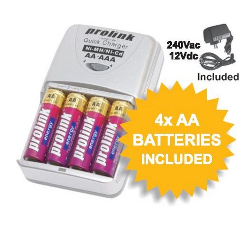 Vanson Ultra Fast Charger AA AAA Batteries 2700mAh